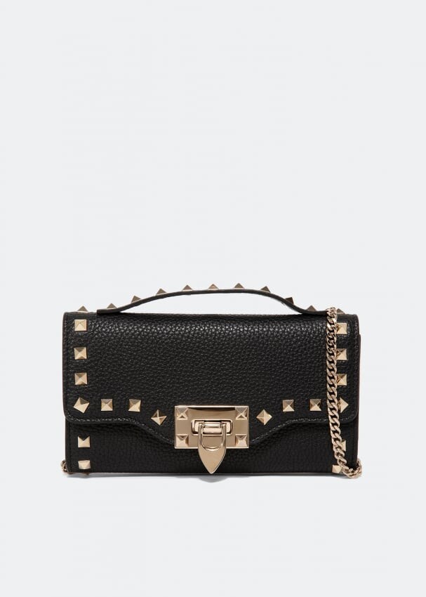 

Кошелек VALENTINO GARAVANI Rockstud wallet, черный