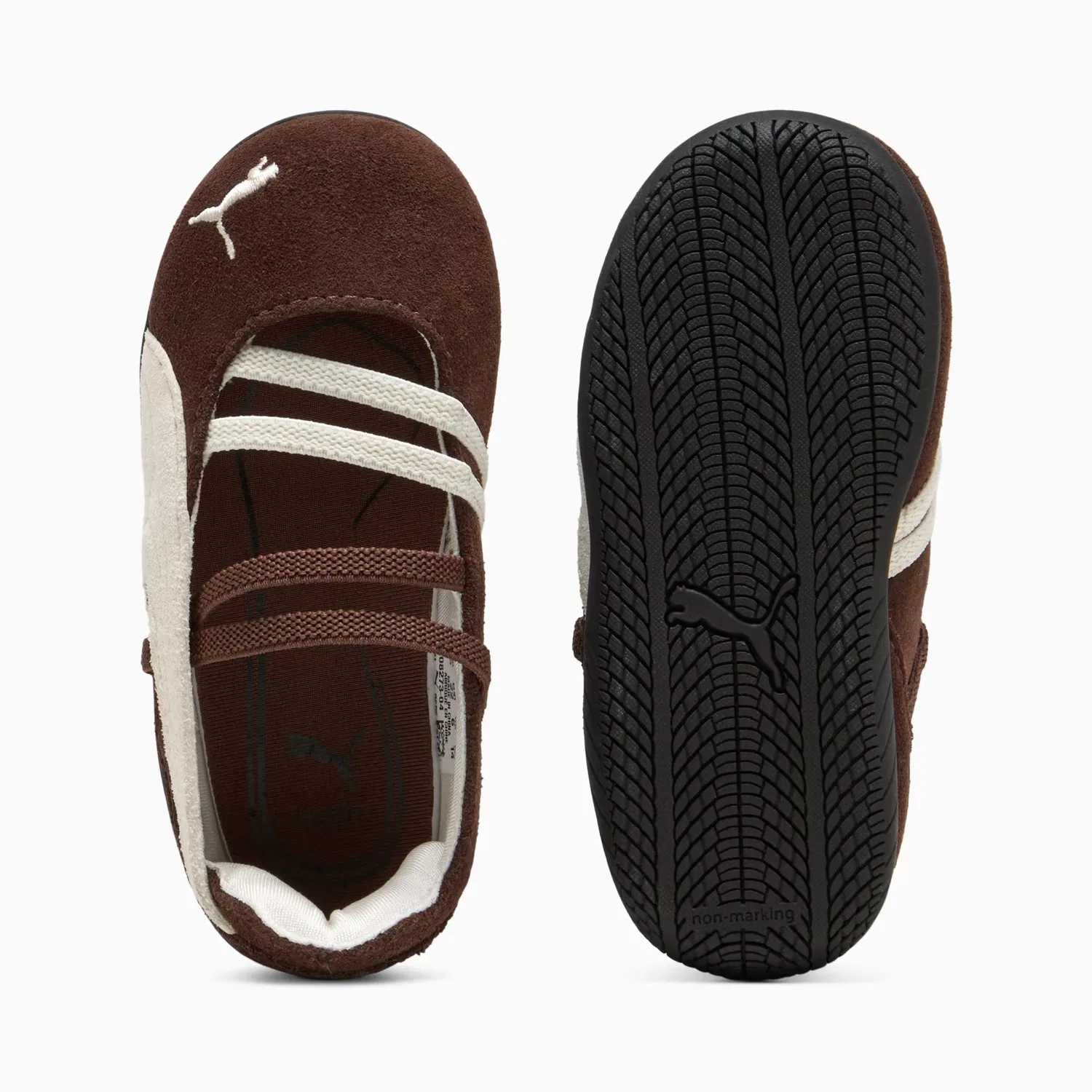 Детские кроссовки Speedcat Ballet Puma, Chestnut Brown-Warm White — фото 4