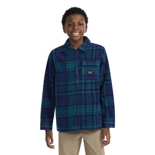 

Детский флисовый шакет на молнии Hurley, Midnight Blue