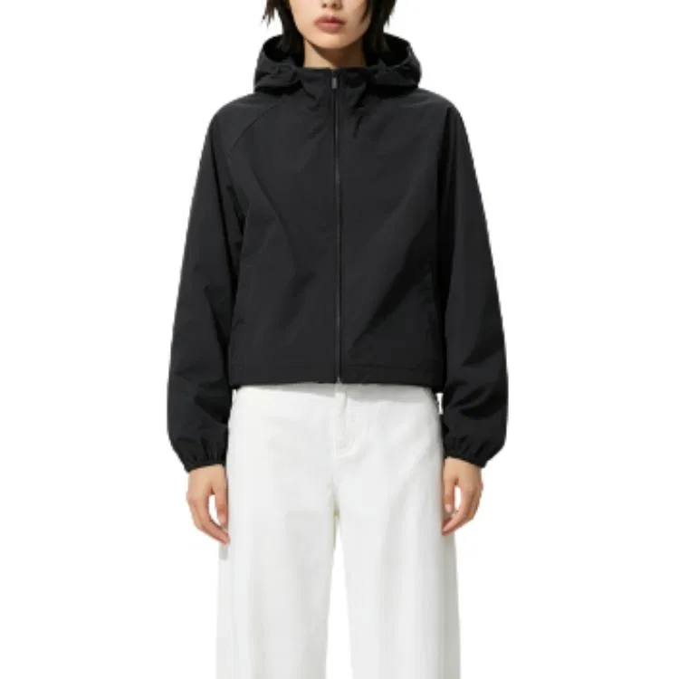 Женская одежда для защиты от солнца Sun Protection, UNIQLO, Black