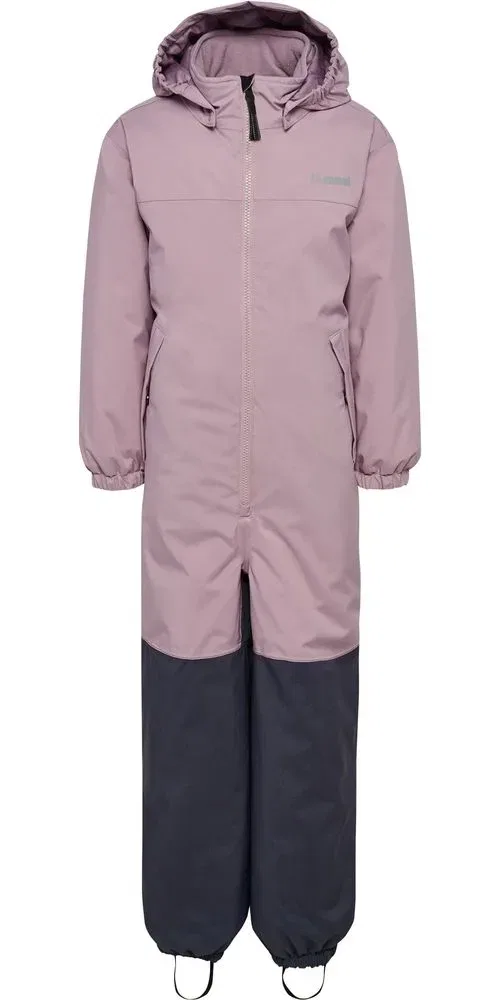 Комбинезон утепленный Hmljr Block Snowsuit WP Hummel, фиолетовый — фото 3