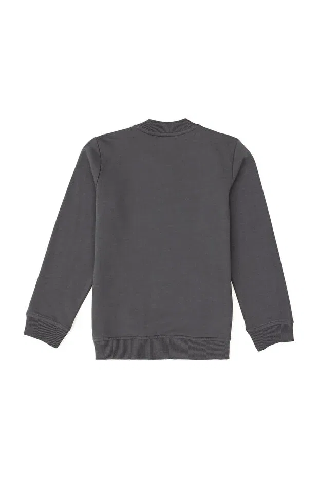 Детские свитшот для мальчиков с длинным рукавом U.S. Polo Assn., Anthracite — фото 4