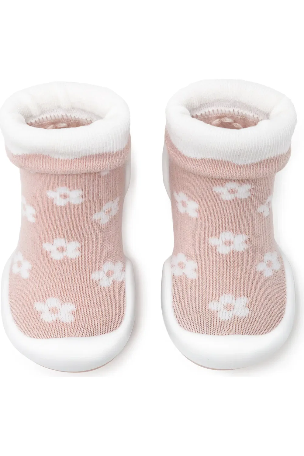 Детские туфли-носки для первых шагов Daisies Komuello, Mauve