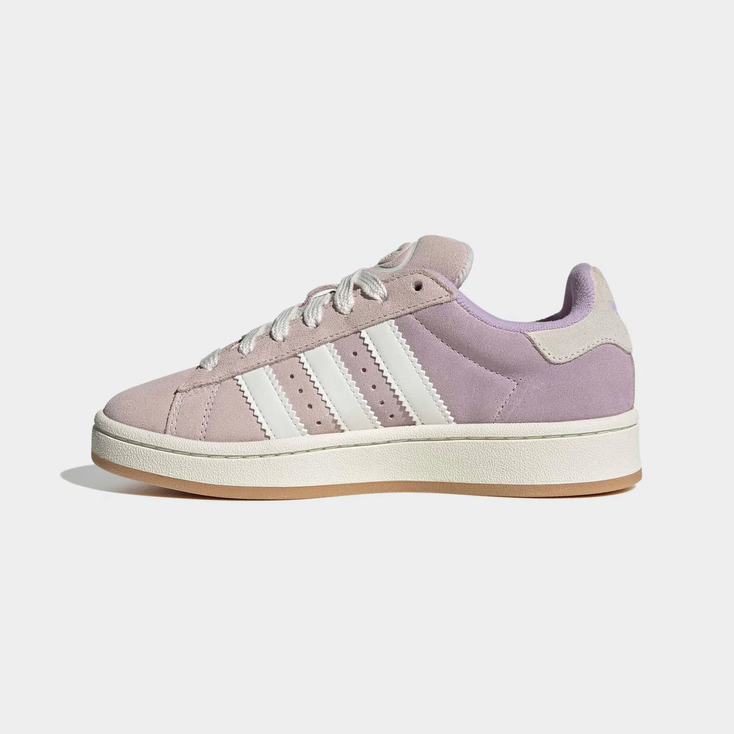 Детские кроссовки с градиентом Campus 00s Adidas Originals, Almost Pink/Core White/Powder Plum — фото 3