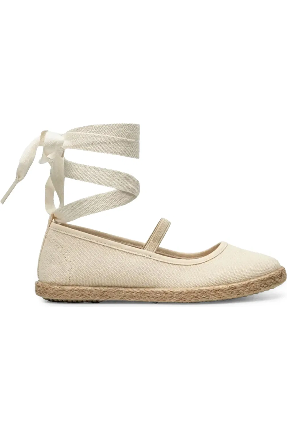 Эспадрильи детские с ремешком Maca CHILDRENCHIC, Cream