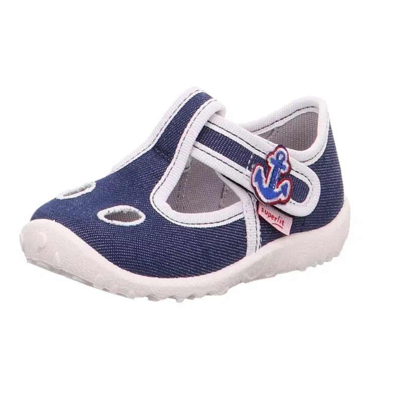 Домашние тапочки с принтом Spotty Superfit, синий