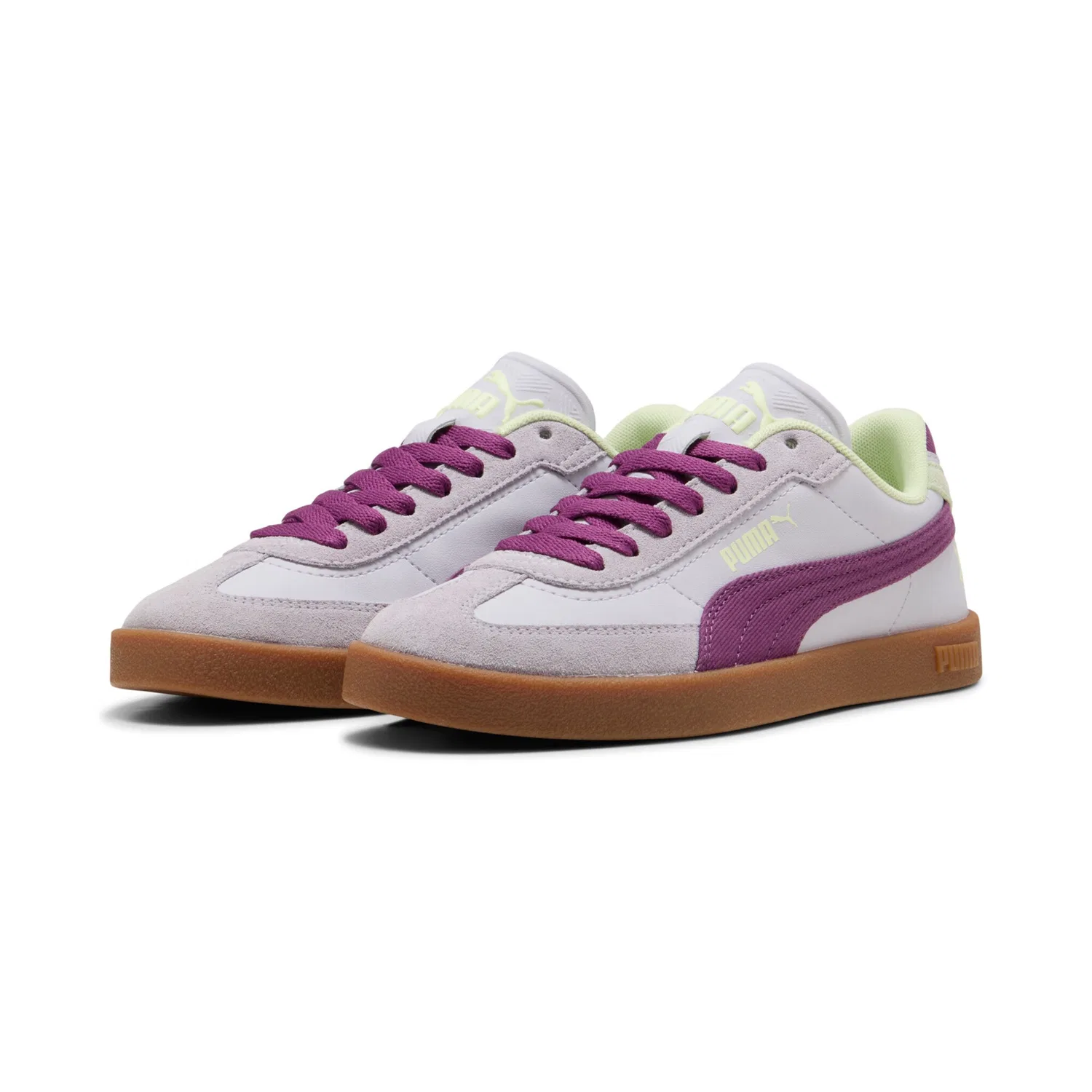 Детские кроссовки с легкопрофилированной подошвой PUMA, Lavender Pop-Plum Wine