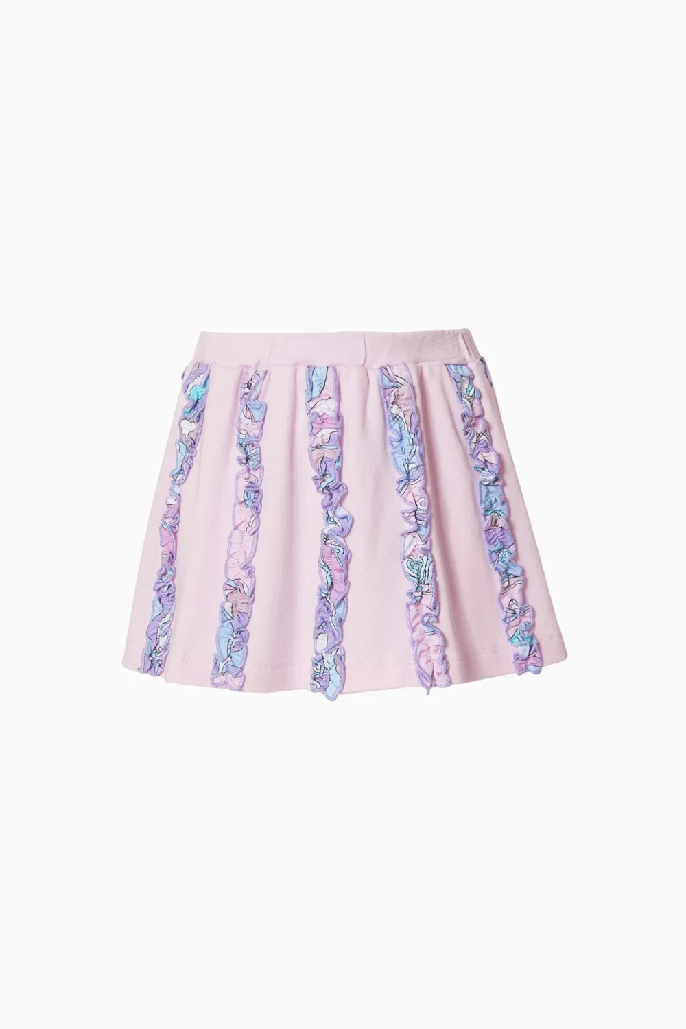 Юбка с оборками хлопковая Emilio Pucci