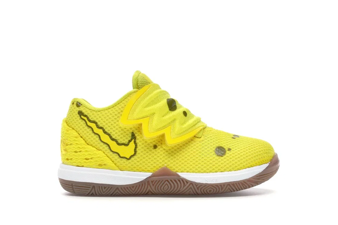 Детские кроссовки с принтом Nike Kyrie 5 Nike, Opti Yellow/Opti Yellow