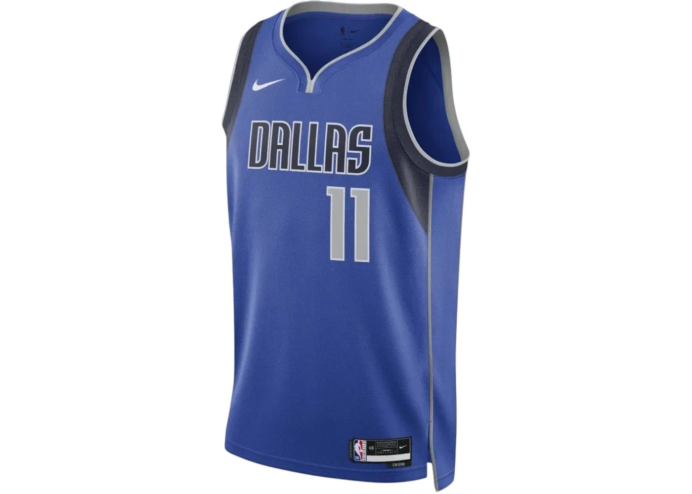 Мужская джерси с принтом NBA Nike Blue/White
