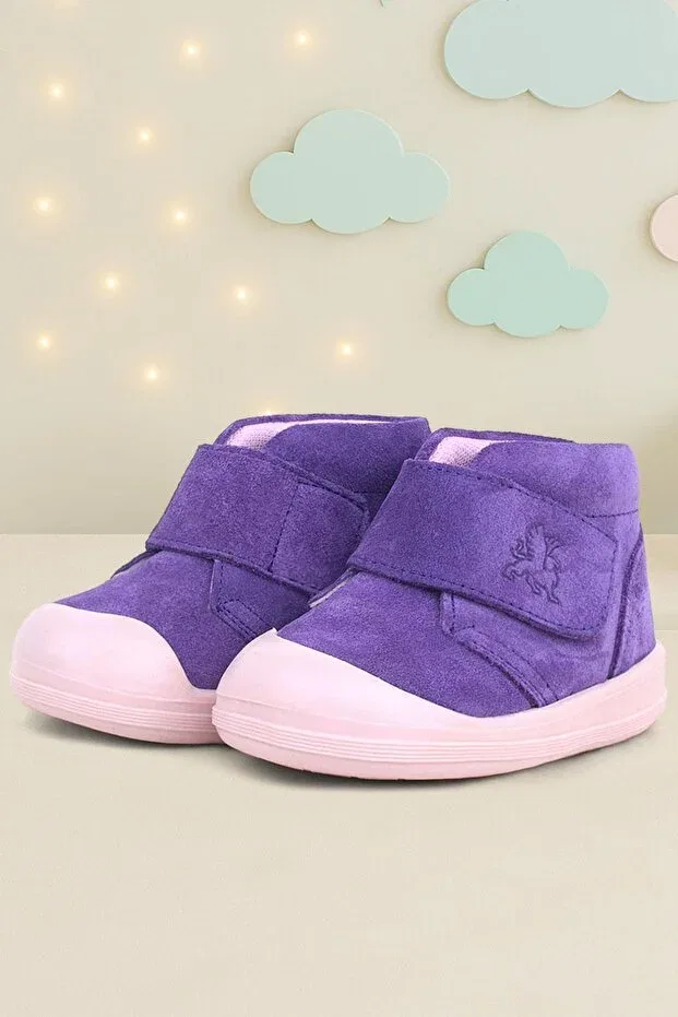 Детские ботинки для девочек на липучке Yoohoo Rakerplus, Purple