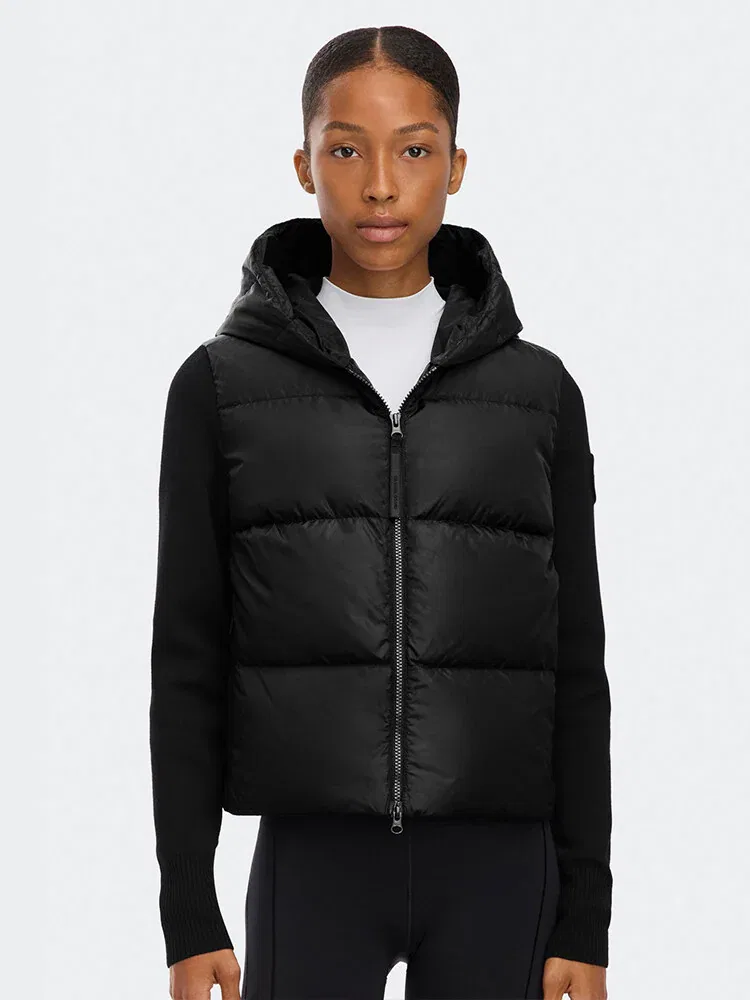 Жакет Hybrid Wide Quilt Knit Hoody CANADA GOOSE, Black