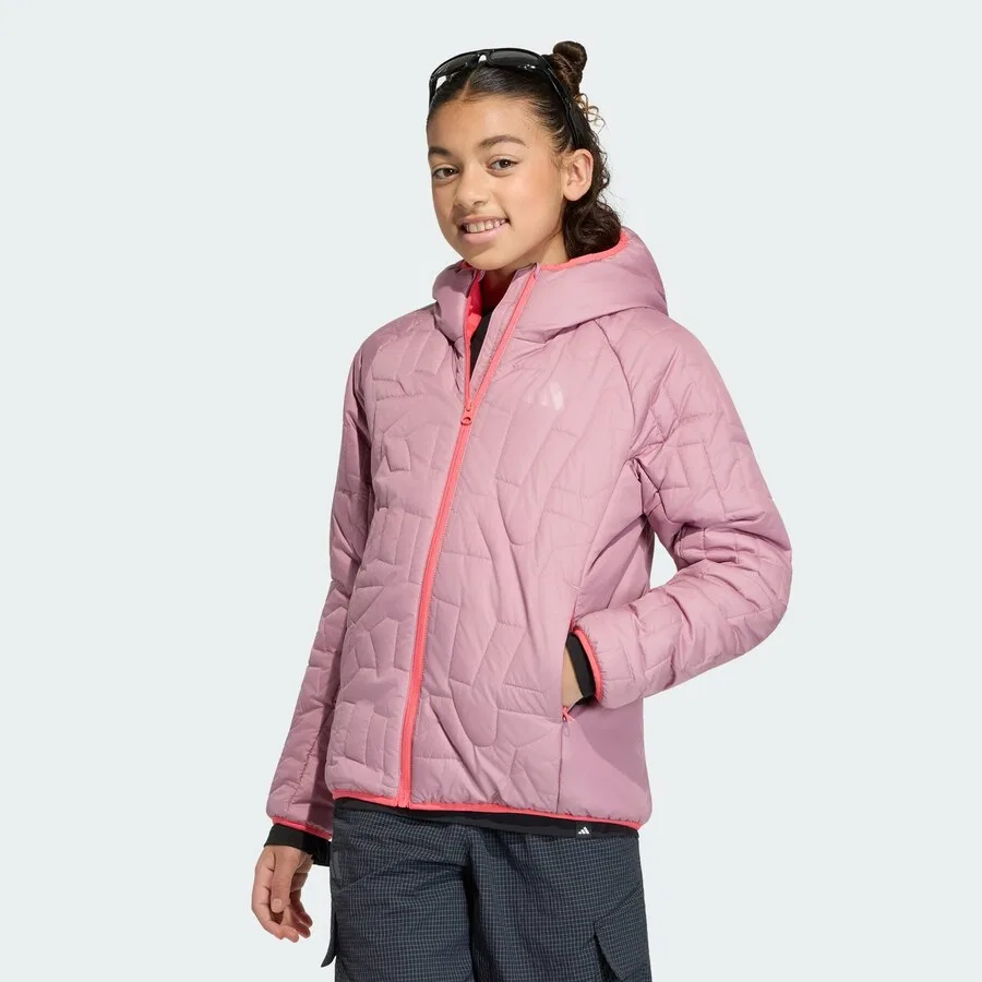 Куртка ADIDAS TERREX Outdoor 'Xperior' пастельно-фиолетового цвета — фото 2