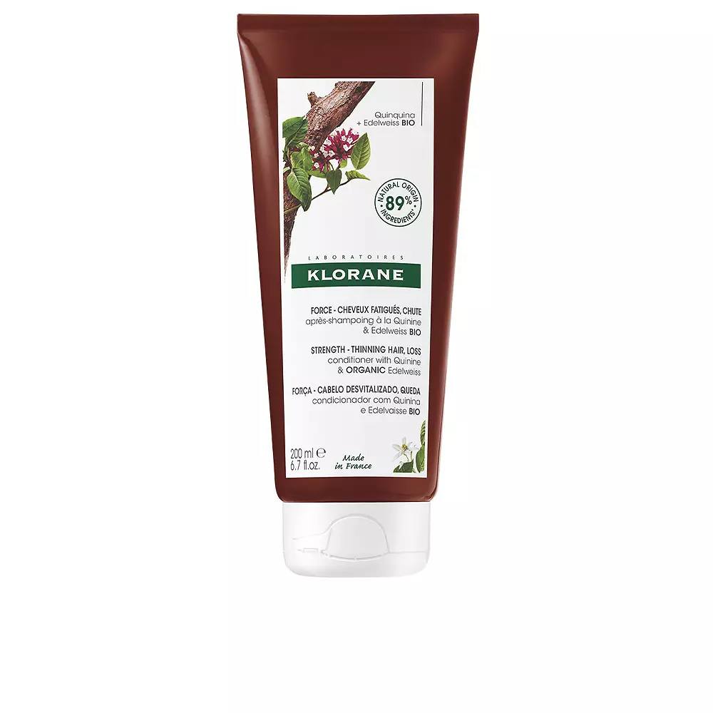 

Кондиционер для волос A la quinina y edelweiss bio acondicionador caída cabello Klorane, 200 мл.
