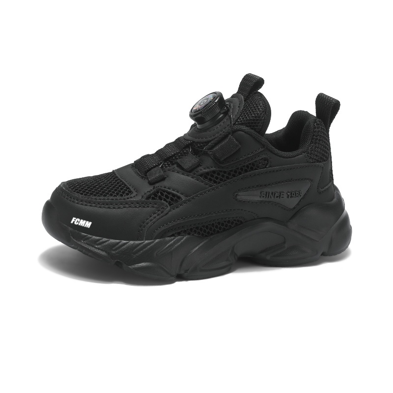 

Дышащие легкие амортизирующие низкие кроссовки для подростков FCMM, черный