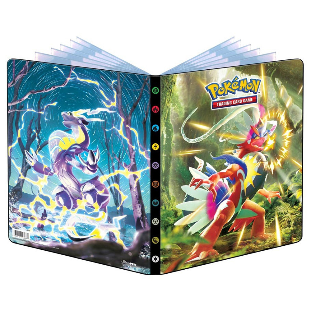 

Аксессуары Ultra Pro Pokemon 9-Pocket Portfolio: Scarlet & Violet - Koraidon & Miraidon