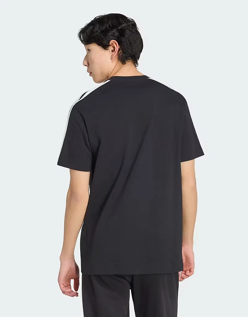 Футболка Kit 3-Stripes Regular Adidas Performance, Black Off White — фото 2