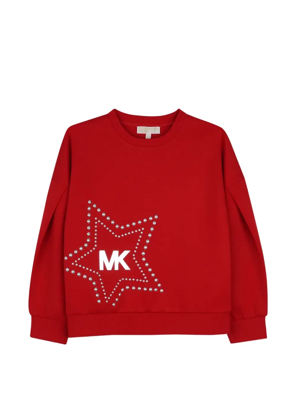 Толстовка с логотипом Michael Kors Kids, красный
