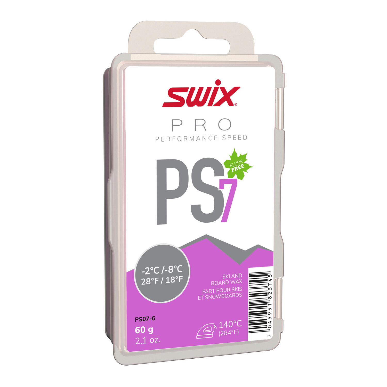 

Горнолыжный воск Swix PS7, фиолетовый