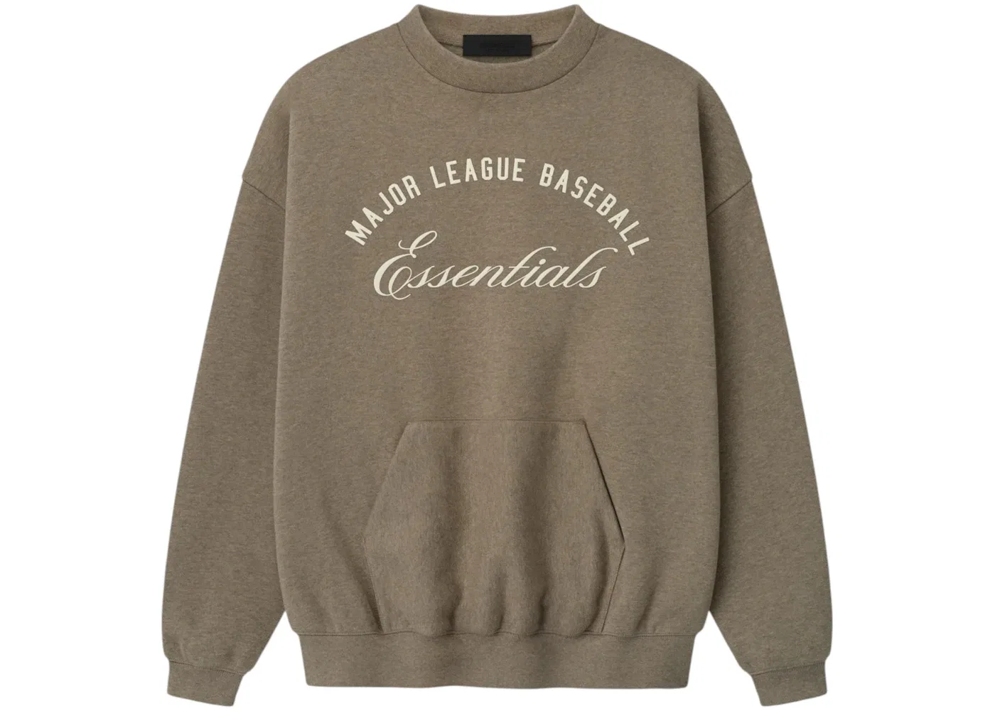 Мужская толстовка с круглым вырезом Fear of God Essentials MLB Sport Crewneck, Homestead Heather