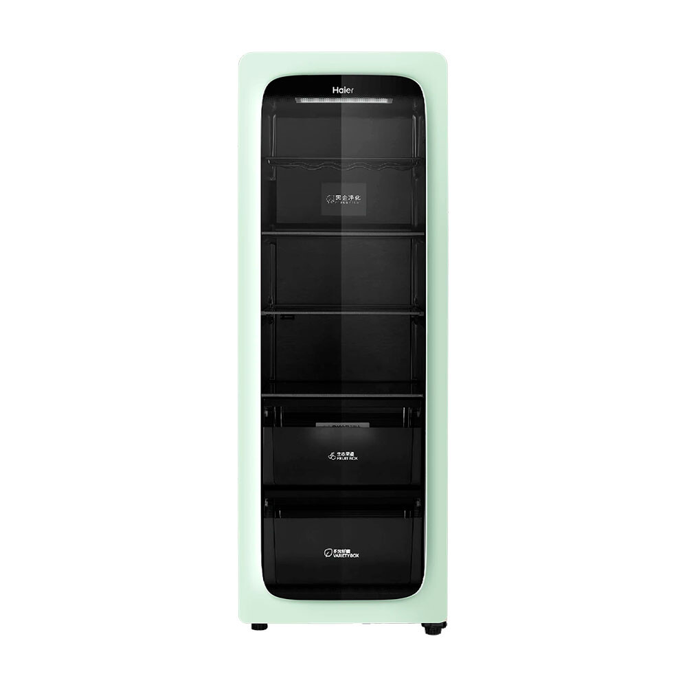 

Холодильник барный Haier 200L, LC-200WLH9EC1, зелёный