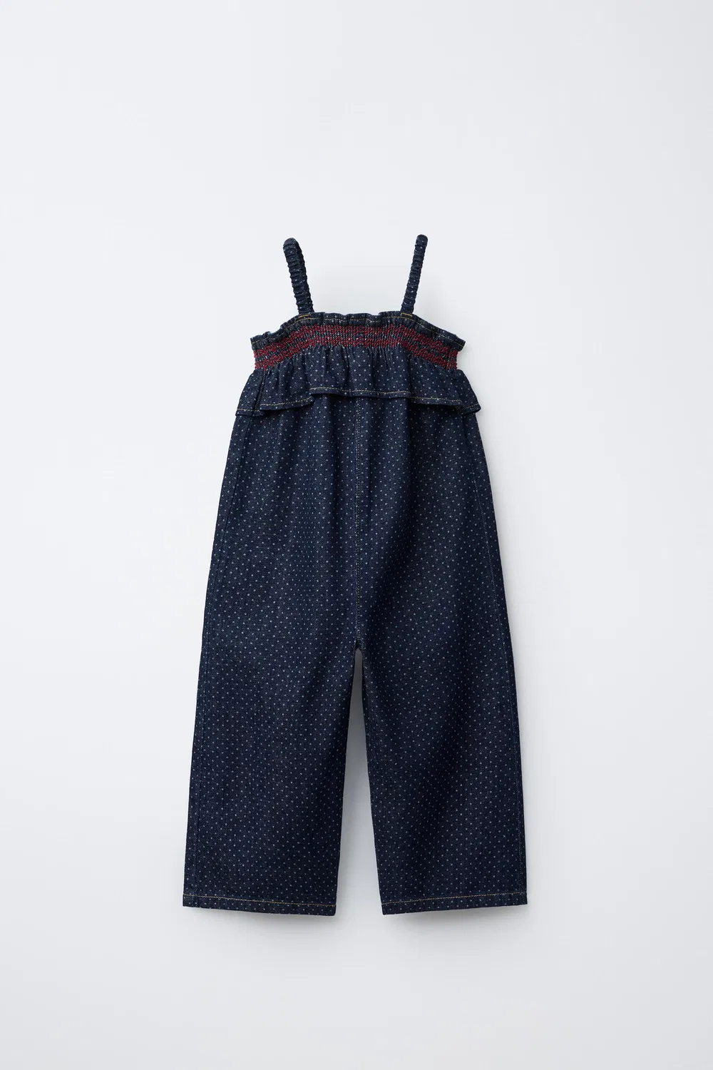 Длинные комбинезоны в горошек ZARA, Blue