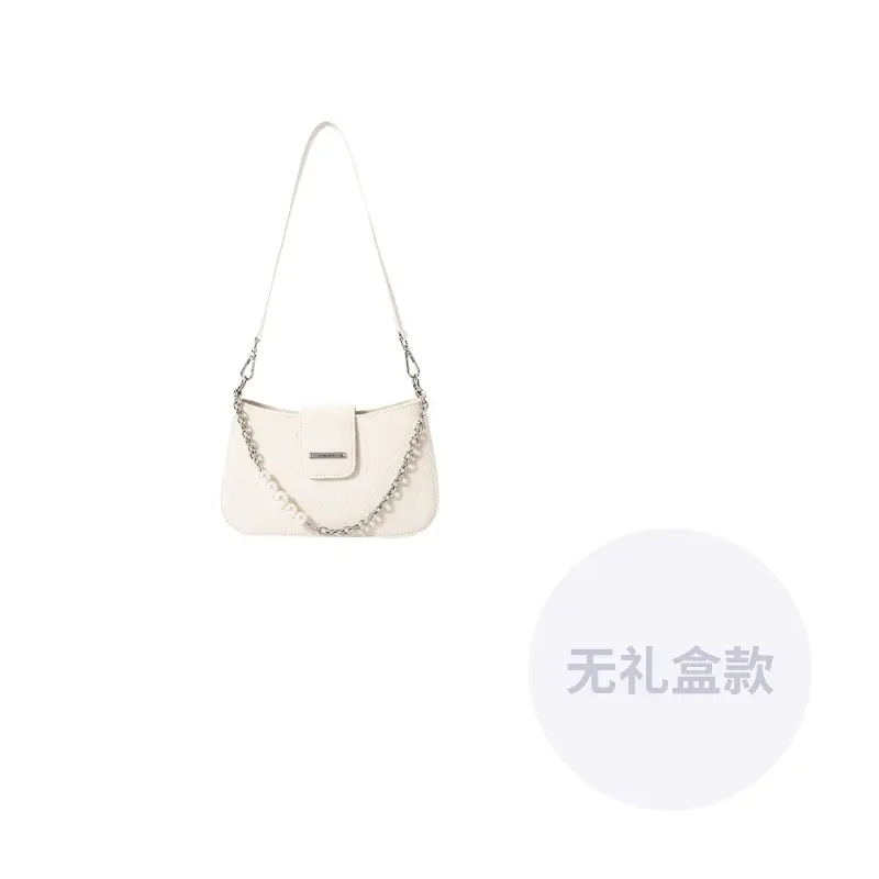 

SEM/R Синтетическая кожаная сумка через плечо, Style A Milk White