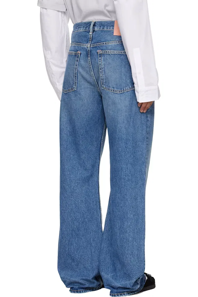 Синие джинсы 2021м Acne Studios — фото 3