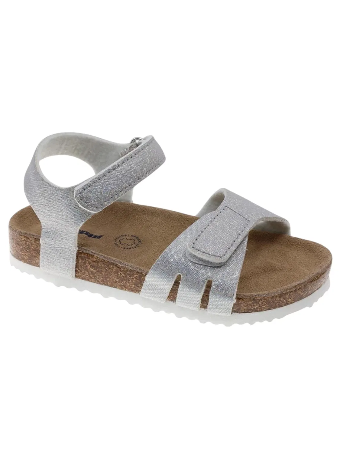 Сандалии Beppi Casual Sandal серебристого цвета
