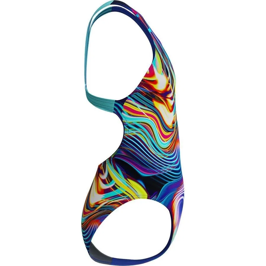 Плавки для мальчика Speedo Digital Allover Leaderback, Черный — фото 2