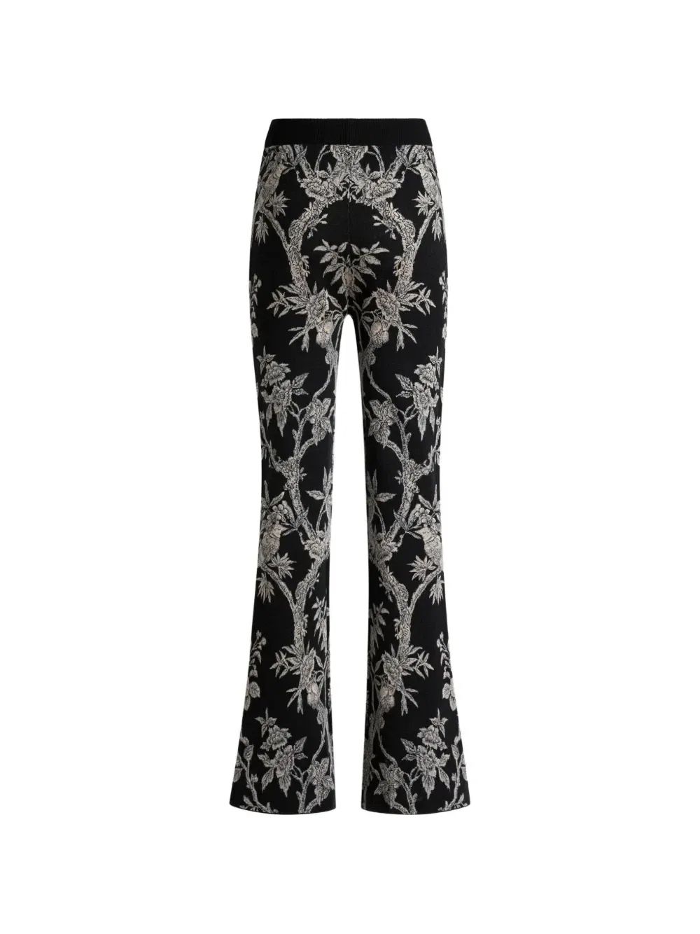 Жаккардовые брюки с узором Etro, черный — фото 2