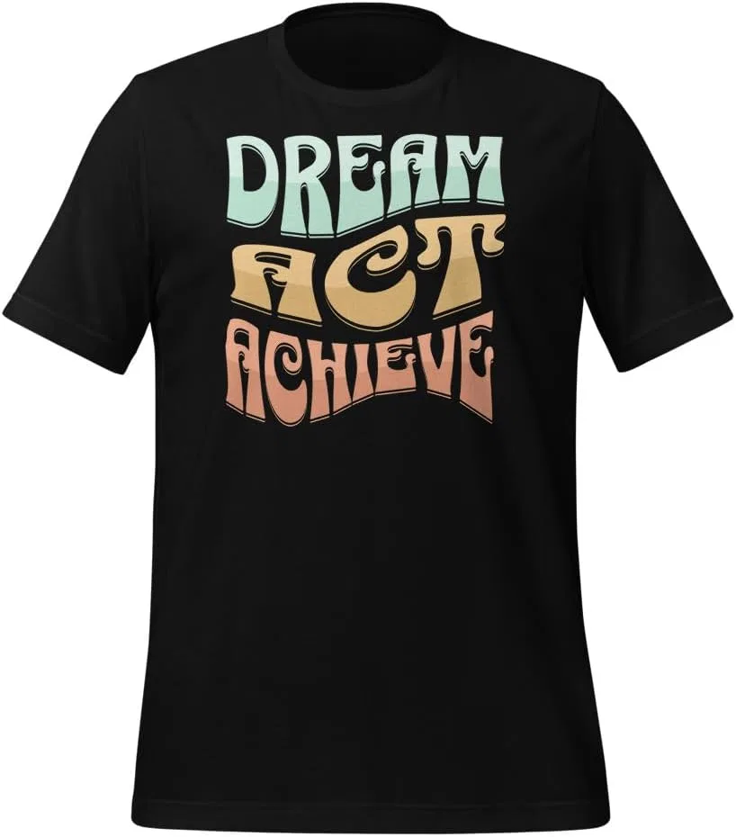 Футболка с мотивационной цитатой 3001 Unisex, Black