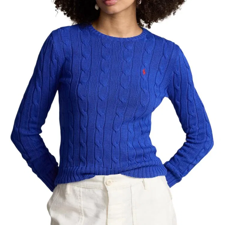 Женский свитер с синим цветом Polo Ralph Lauren, Blue — фото 2