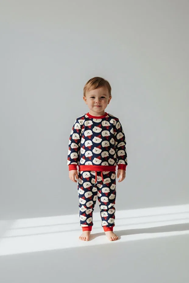 Детский комплект с принтом Teddy bear Soft And Baby, Mixed