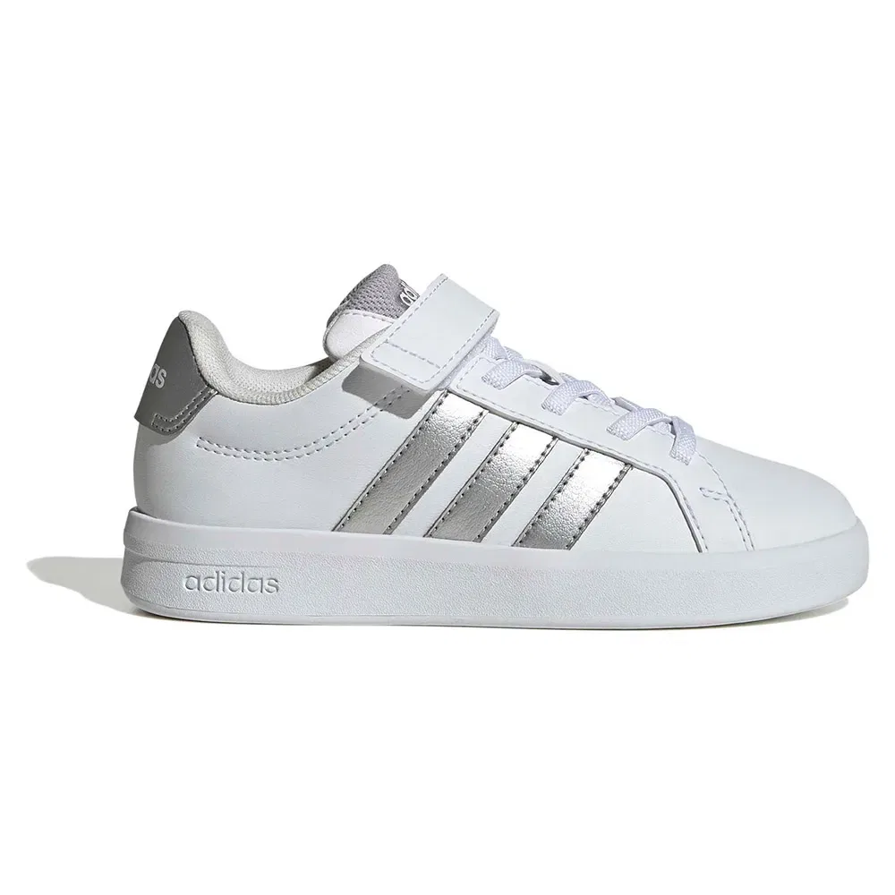 Кроссовки детские Grand Court Adidas, белый