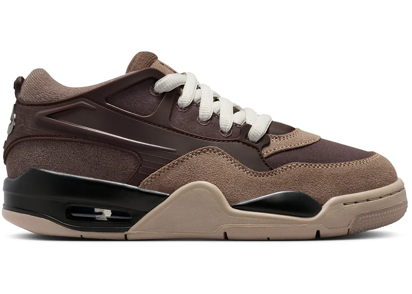 Детские кроссовки Lifestyle Jordan 4 RM Jordan, Ironstone/Baroque Brown/Light Bone/Medium Olive