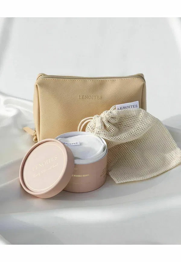 Многоразовые диски для снятия макияжа, для проблемной кожи, Pure premium reusable rounds, Lenoites, white — фото 3