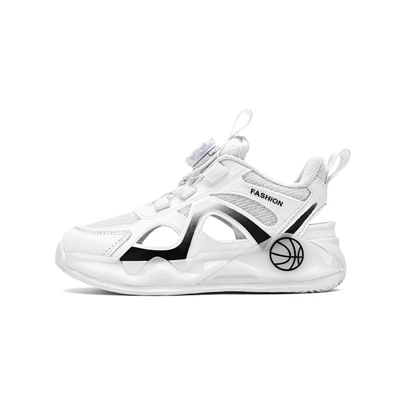 Детские сандалии из экокожи с белым цветом VENICEW, White
