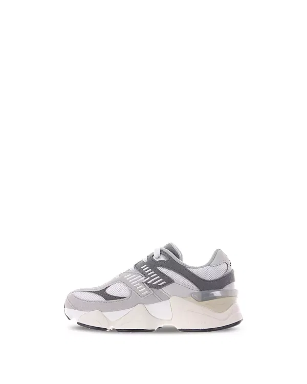 Детские кроссовки для мальчиков на шнуровке 9060 New Balance, Raincloud — фото 4