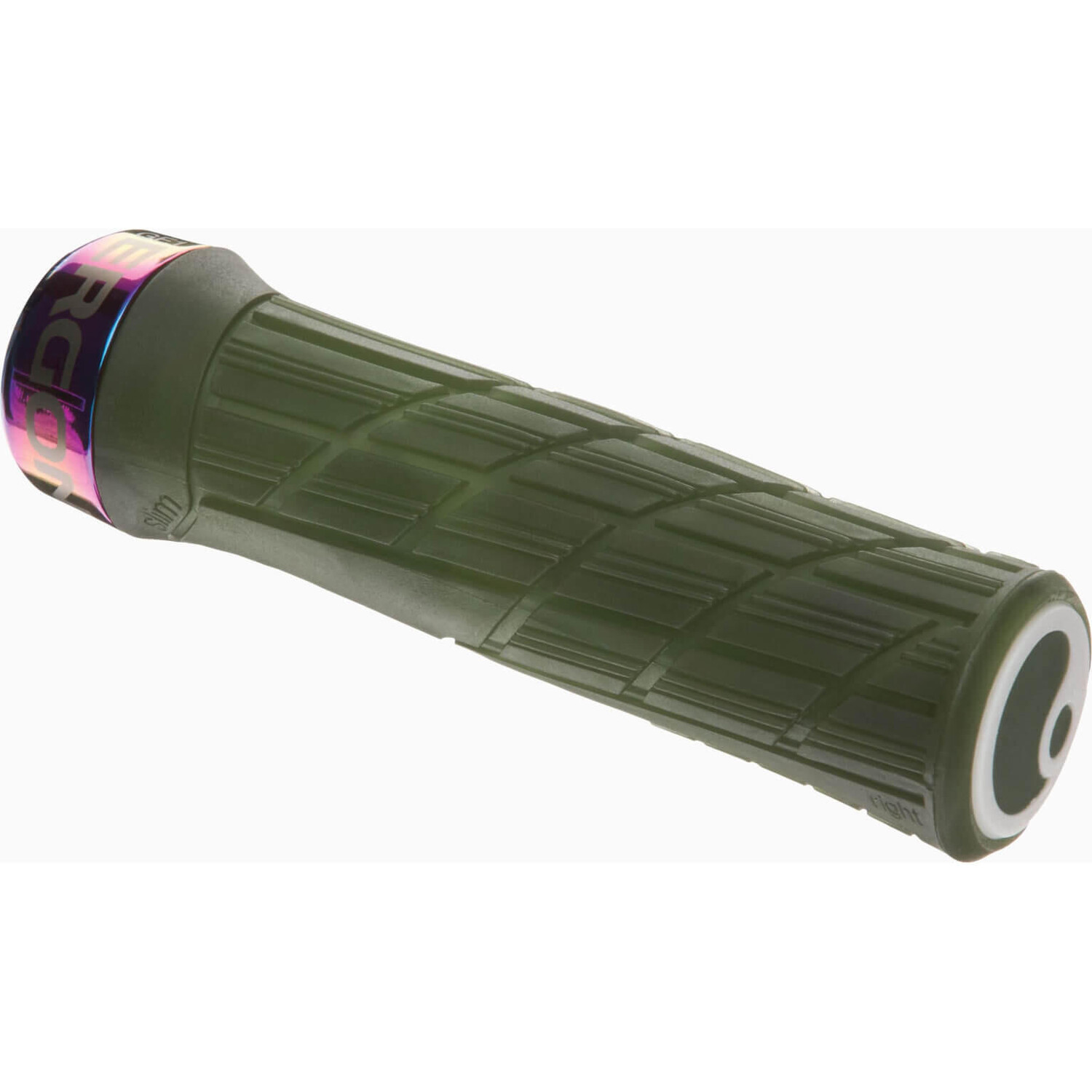 

Грипсы GE1 EVO Slim Factory - Frozen Moss Green/ Oil-Slick ERGON, зеленый