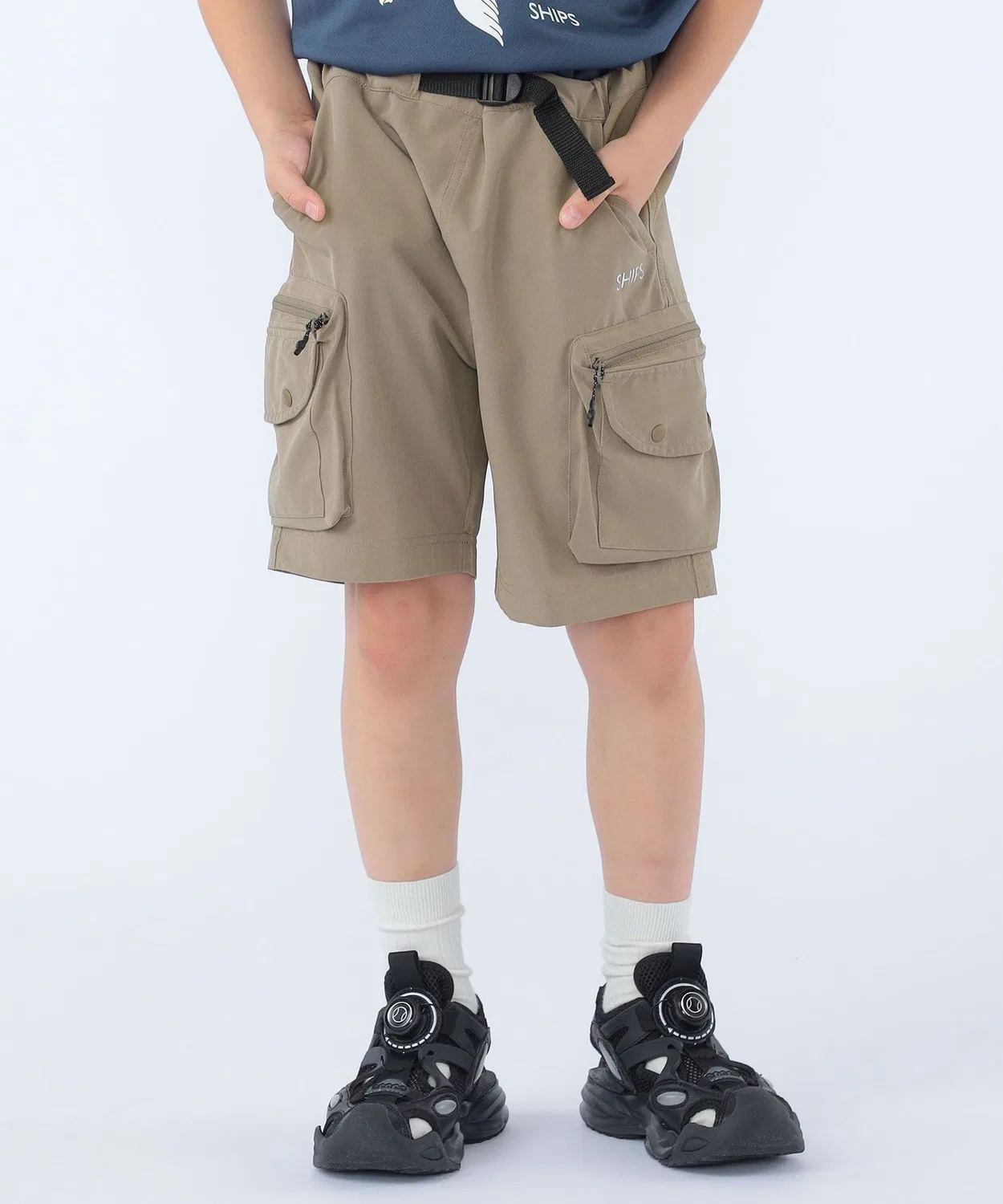 Детские шорты с UV-защитой и охлаждающим эффектом, модель Function SHIPS, Beige — фото 3