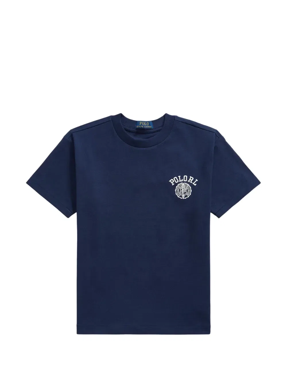 Хлопковая футболка Polo Ralph Lauren Kids, синий