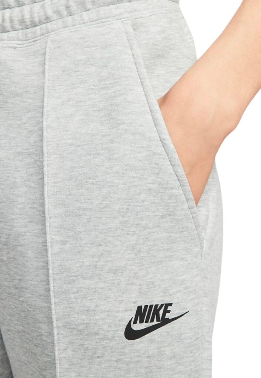 Женские спортивные штаны с технологией Tech Fleece Nike, Darkgrey Black — фото 4