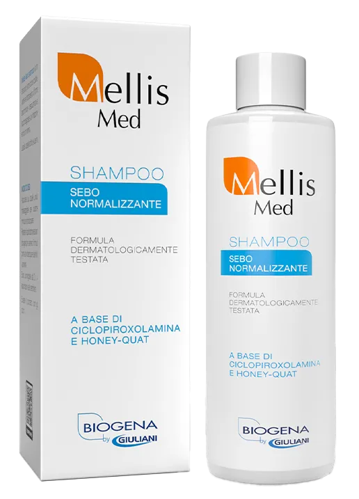 

MellisMed Шампунь 125 мл против перхоти, нормализирующий кожный жир Biogena