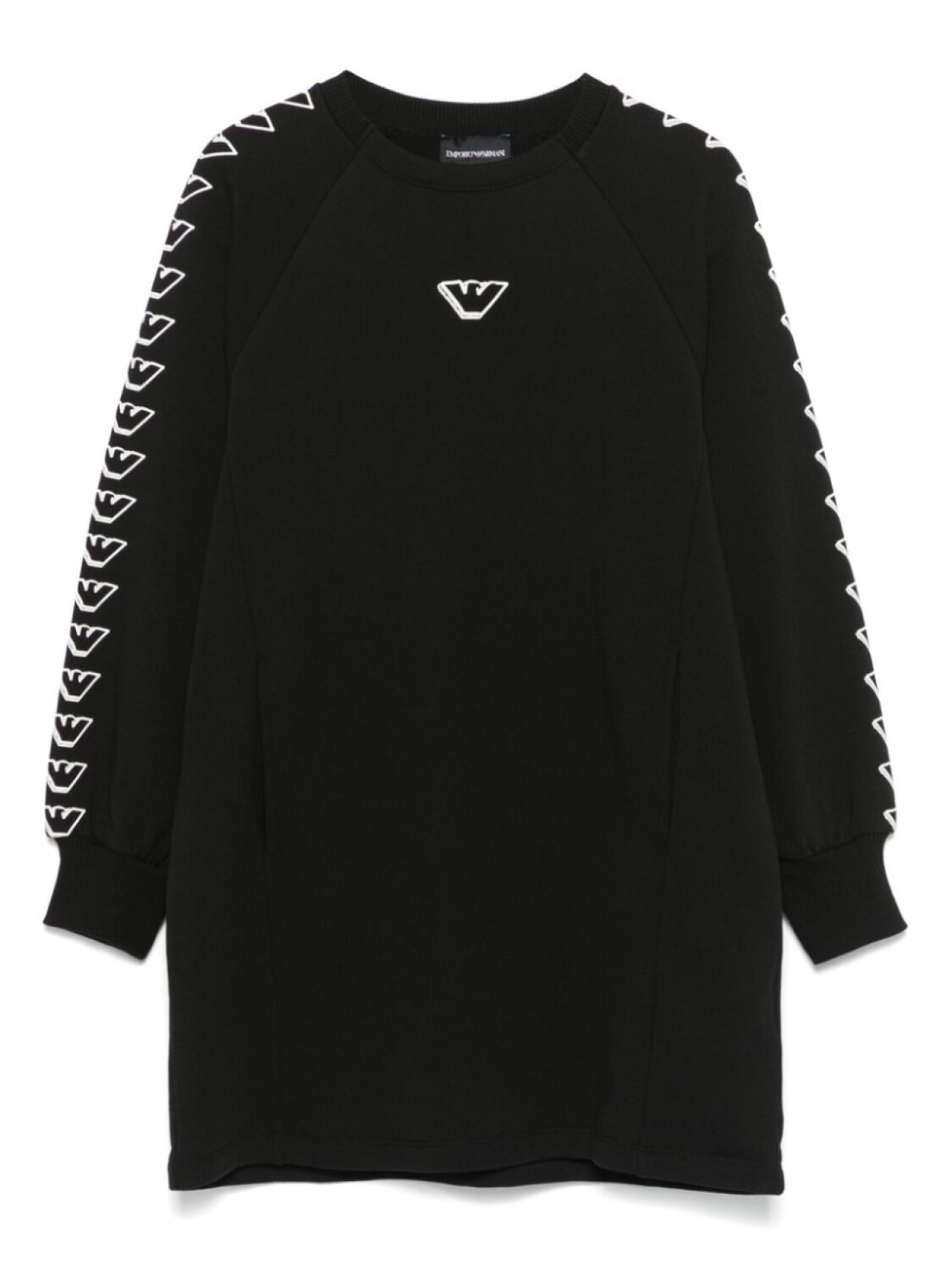 

Emporio Armani Kids толстовка с логотипом, черный