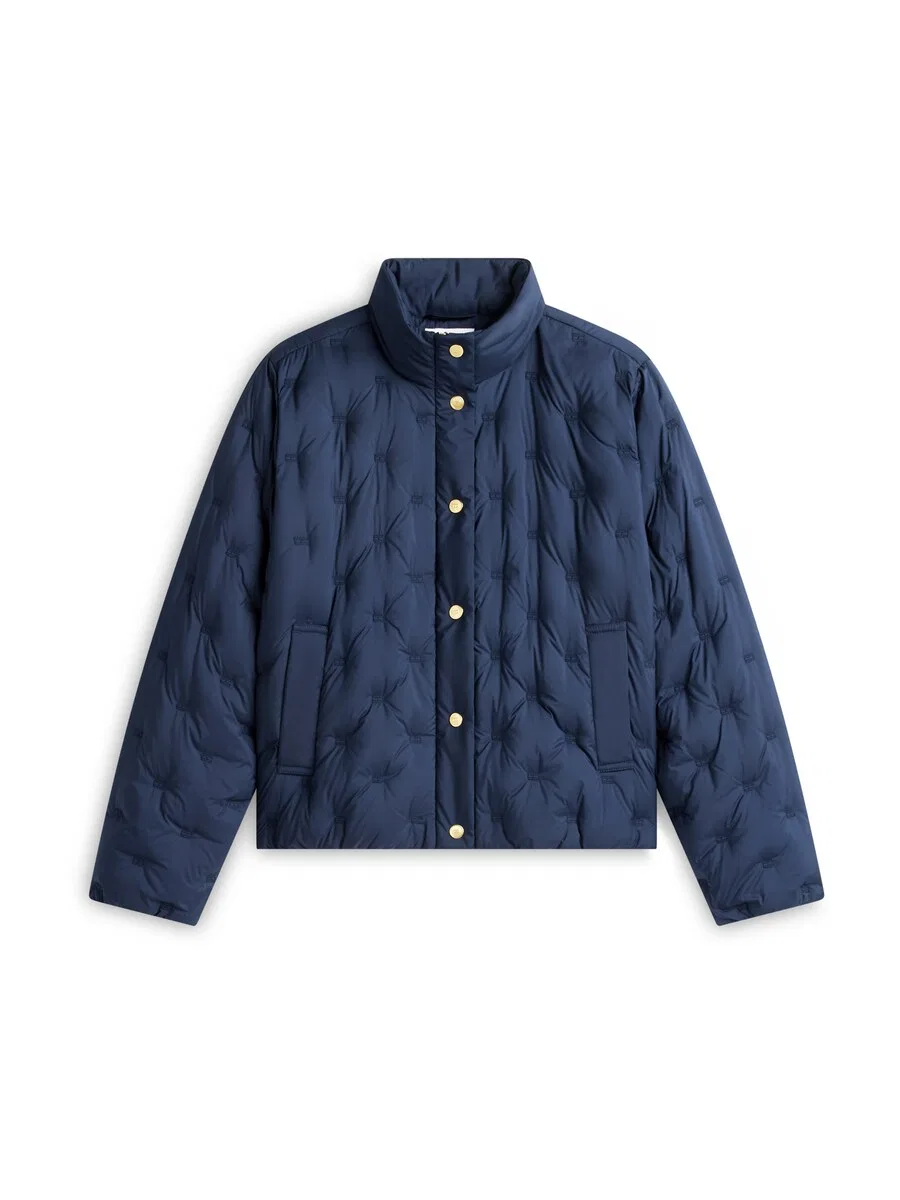 Куртка TOMMY HILFIGER межсезонья сапфирового цвета