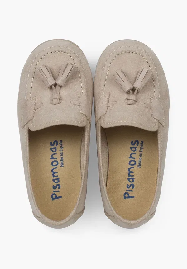 Ботинки на плоской подошве Baby shoes Pisamonas Beige, бежевый — фото 3