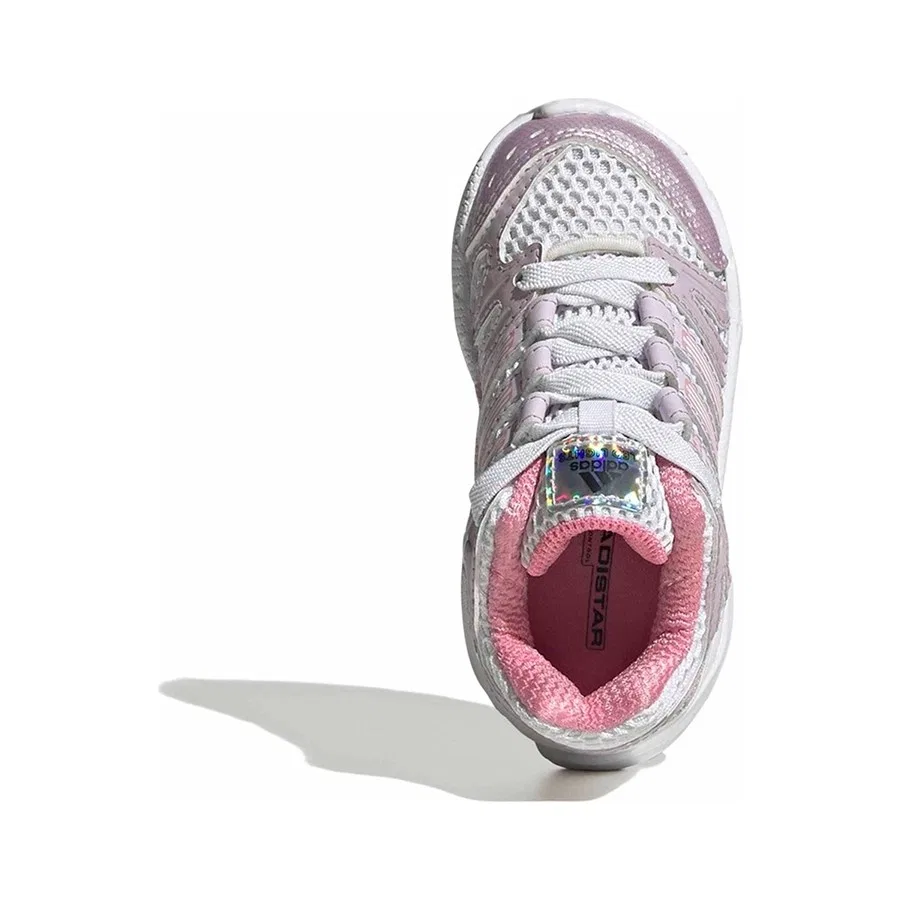 Детские кроссовки с LED-подсветкой Adidas Adistar Control 5, Белый — фото 3