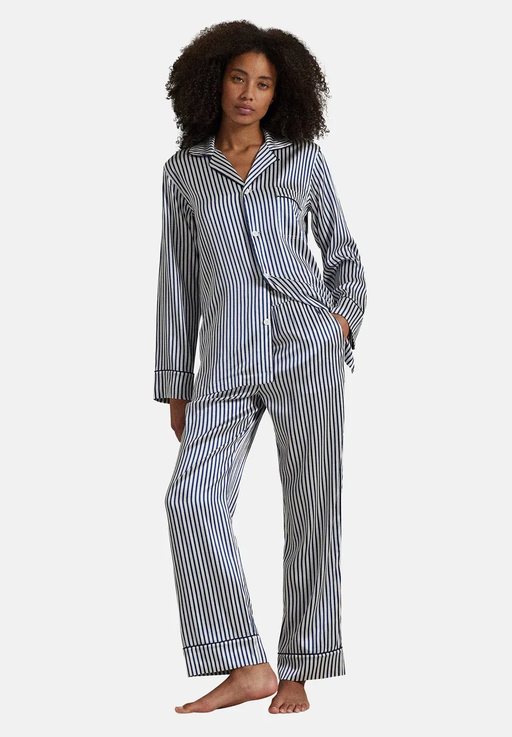 Комплект - пижамный комплект Polo Ralph Lauren, Blue Stripe