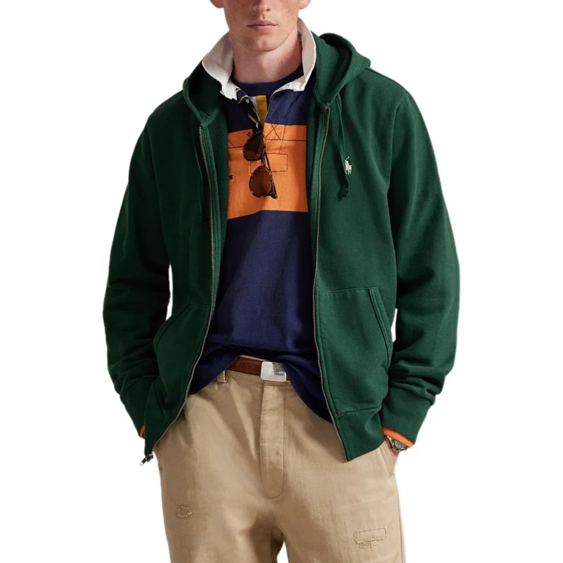 Мужская толстовка с принтом FW25 Polo Ralph Lauren, Green — фото 2